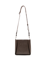 Brown Logo Medium Crossbody Bag 1