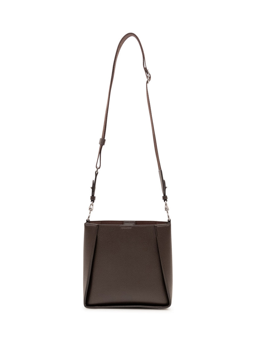 Brown Logo Medium Crossbody Bag 2
