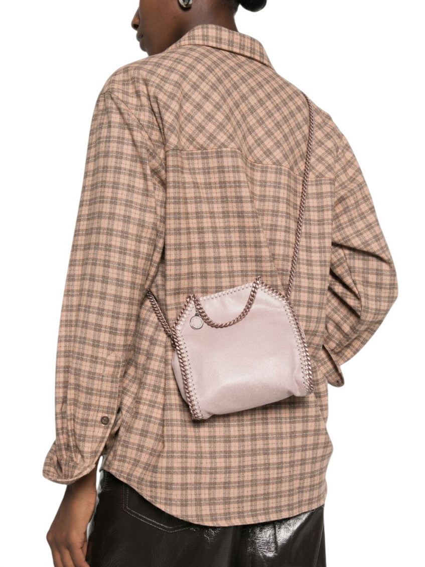 Pink Falabella tiny crossbody bag 4