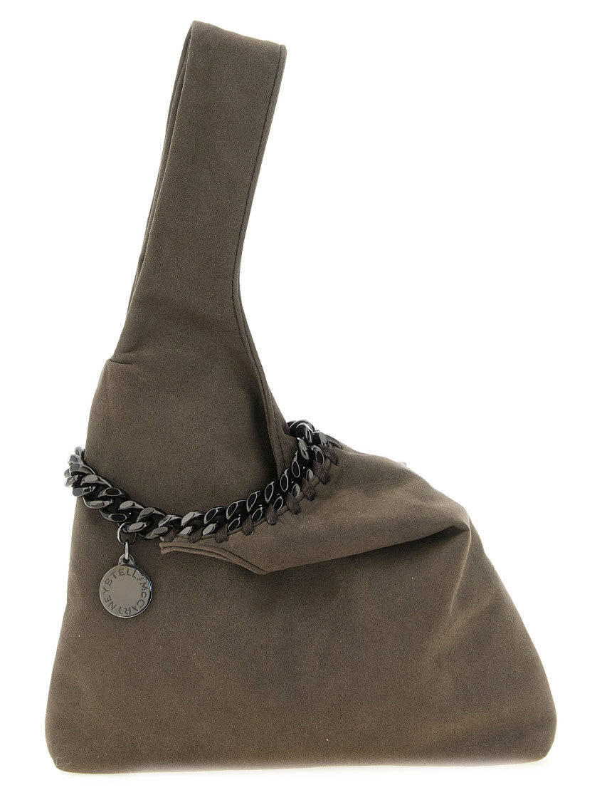 Taupe Falabella Clutch 1