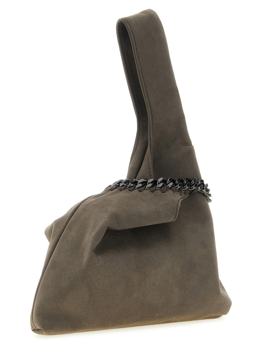 Taupe Falabella Clutch 2