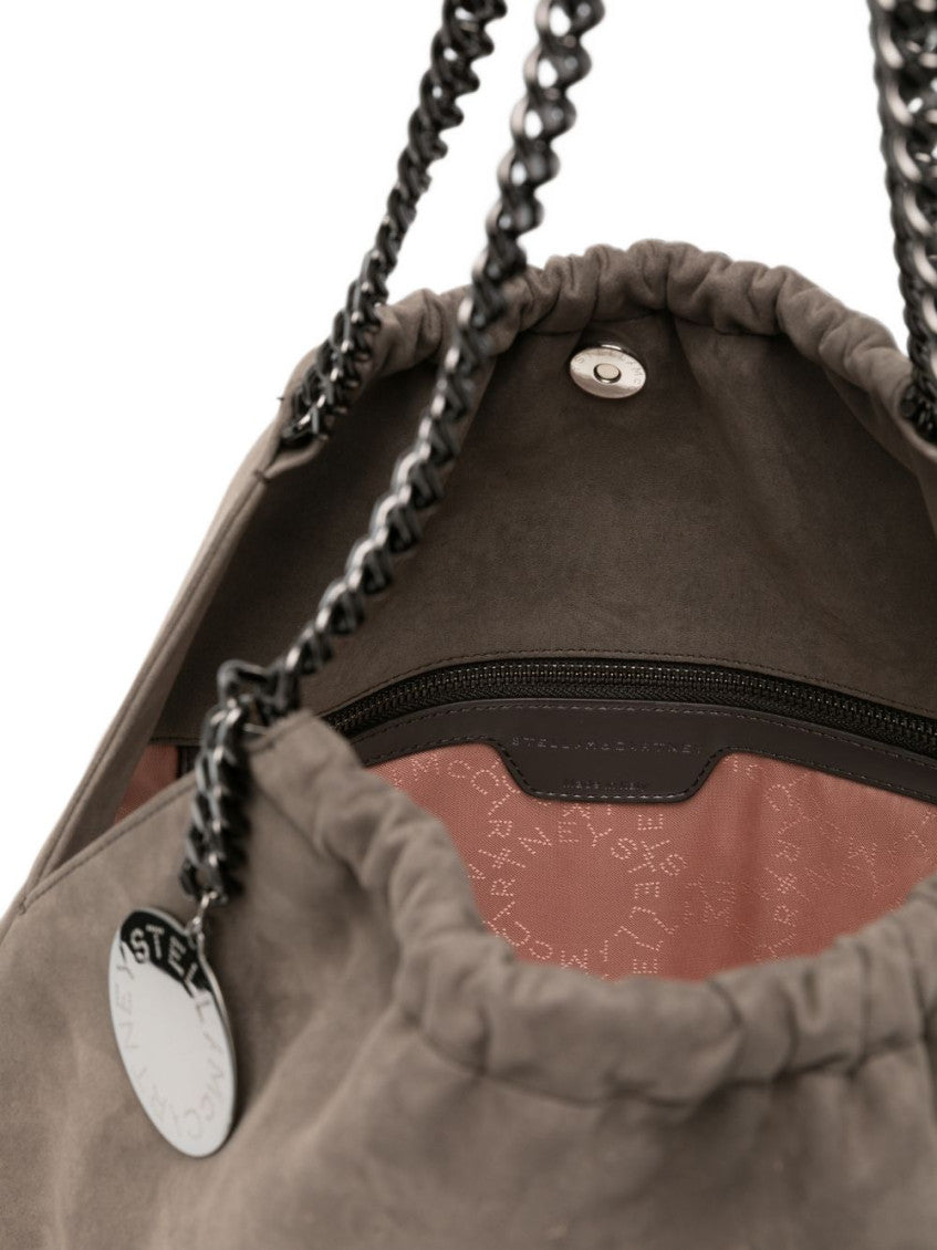 Taupe Falabella Medium Tote 4
