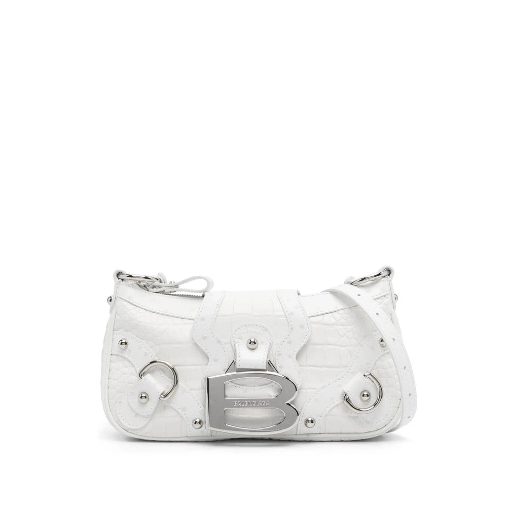 White Essex Small Shoulder Bag 1