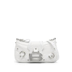 White Essex Small Shoulder Bag 1