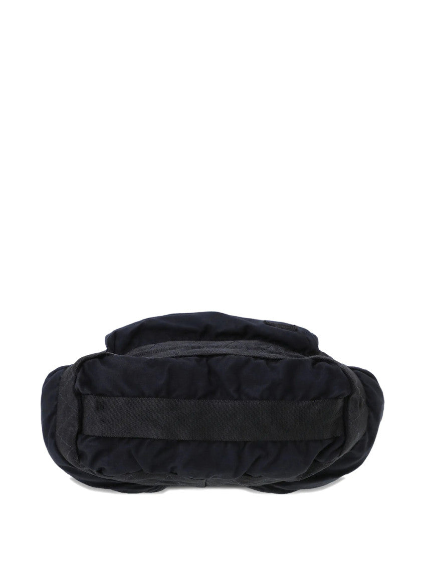 Navy Blue Crag Large Shoulder Bag 4