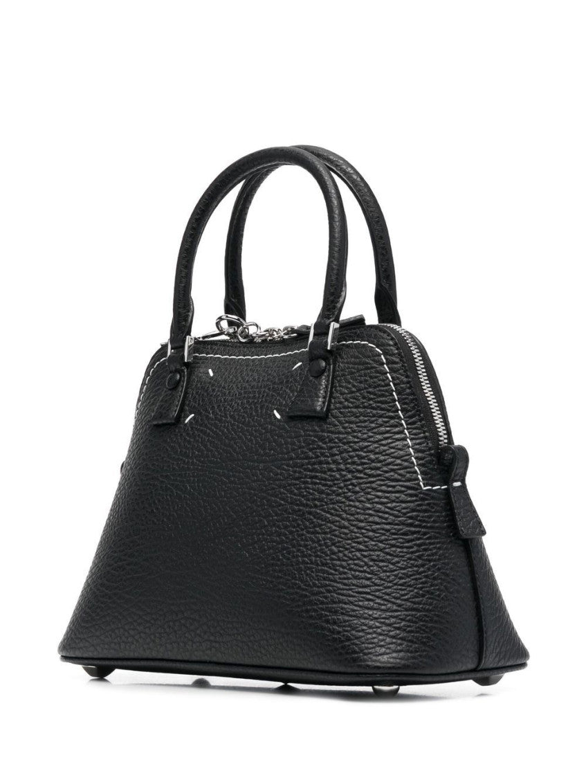 Black 5AC Classique mini leather handbag 6