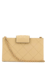 Beige Fleming Mini Crossbody Bag 1