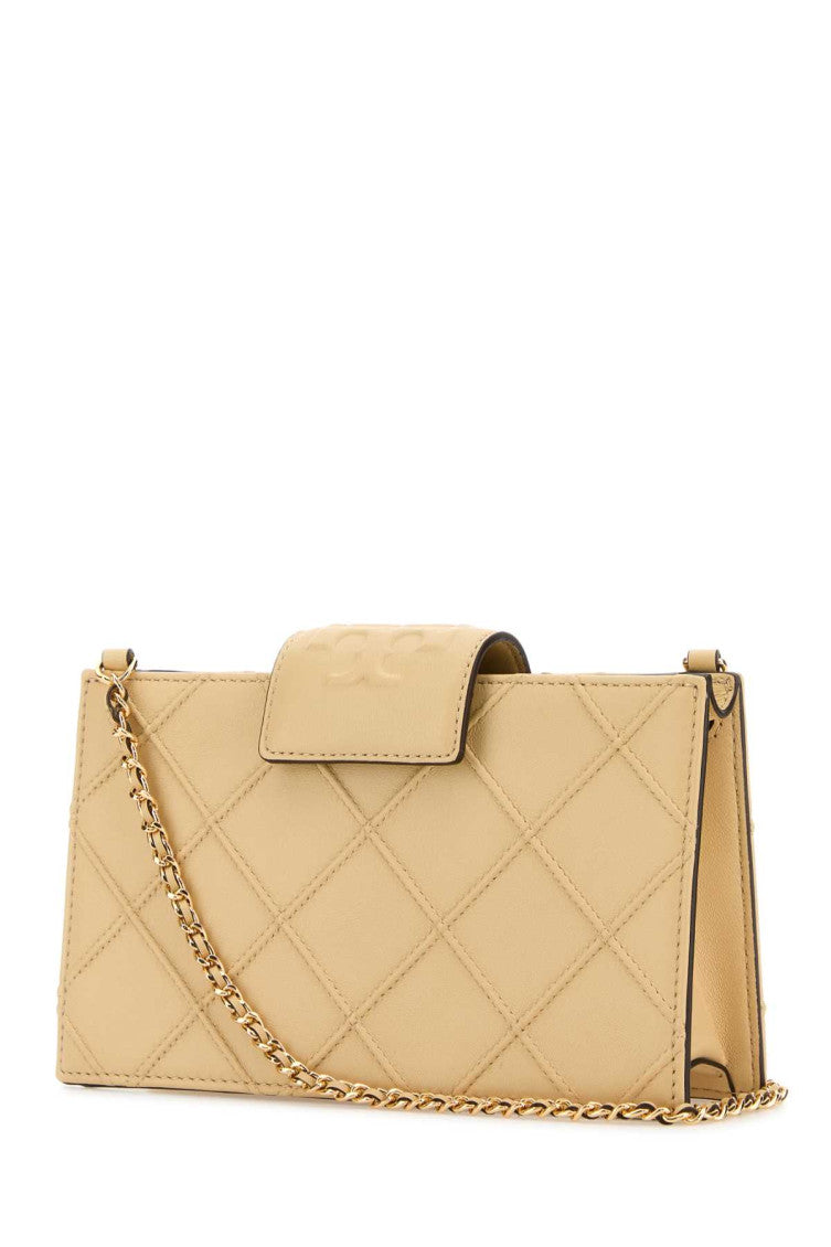 Beige Fleming Mini Crossbody Bag 2