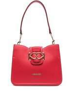 Red Logo-Plaque Shoulder Bag 1