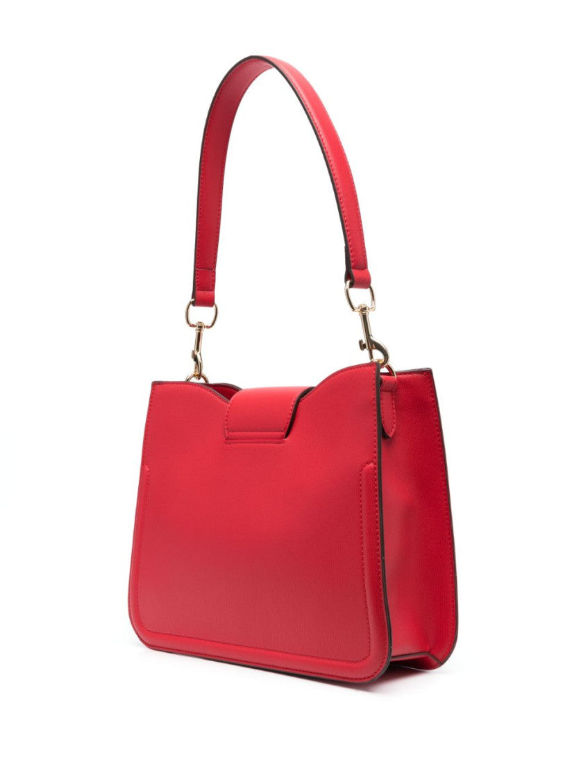 Red Logo-Plaque Shoulder Bag 2