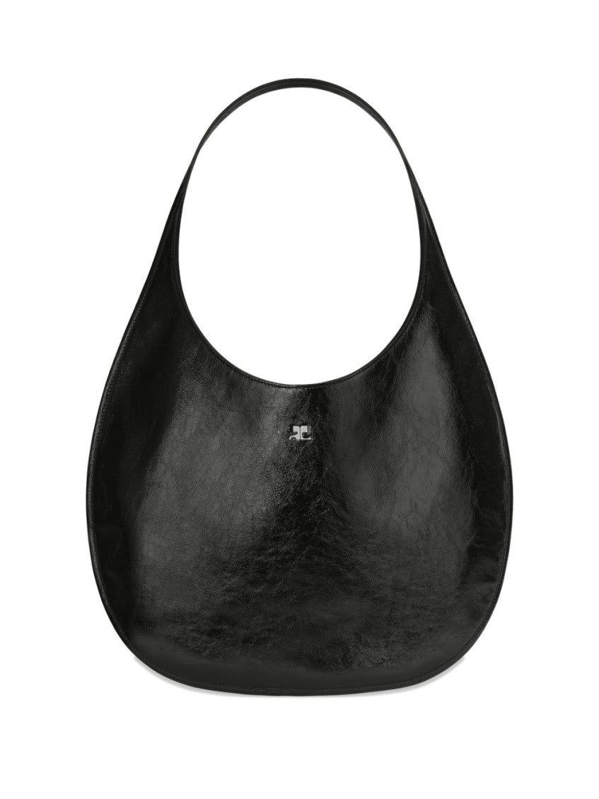Black Naplack Large Tote 1