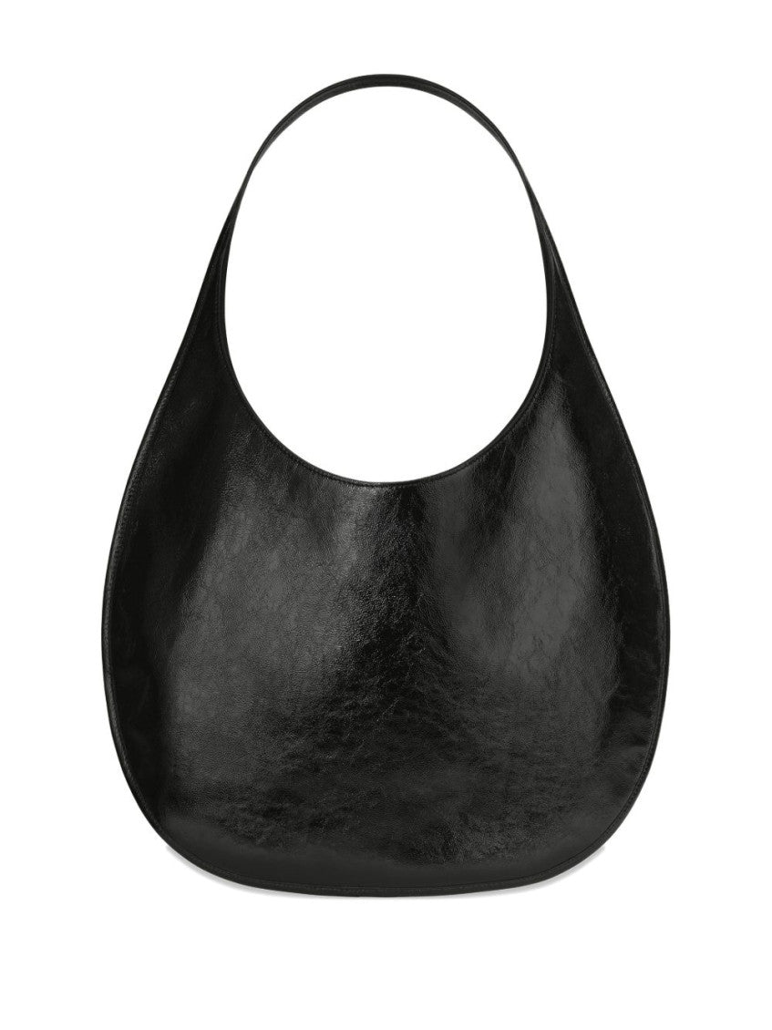 Black Naplack Large Tote 2