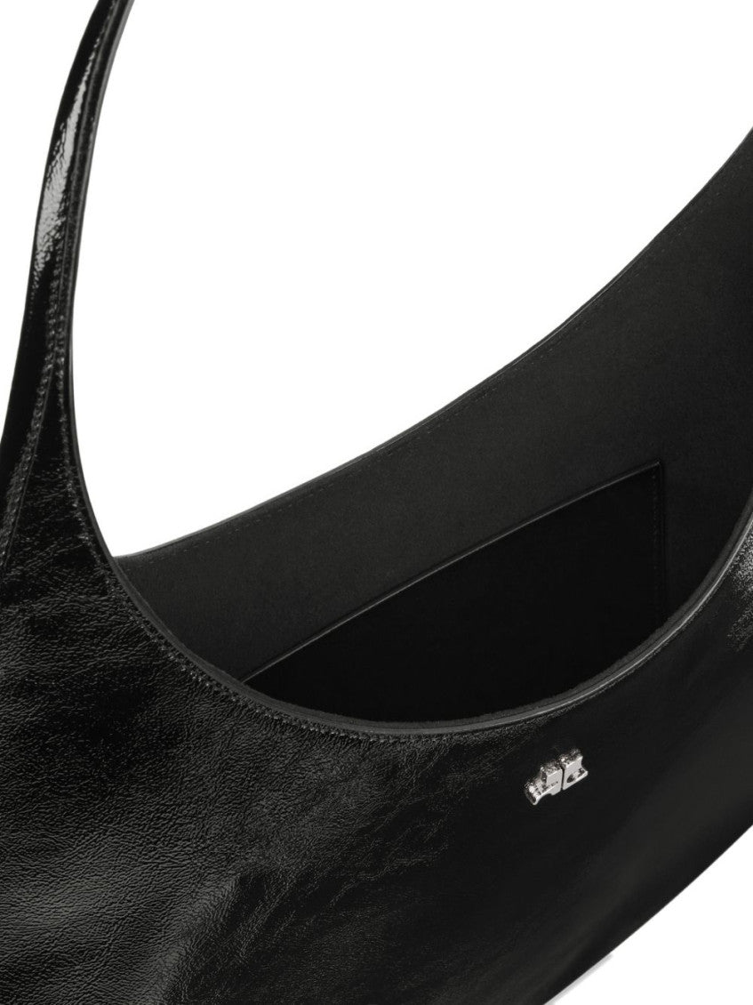 Black Naplack Large Tote 3