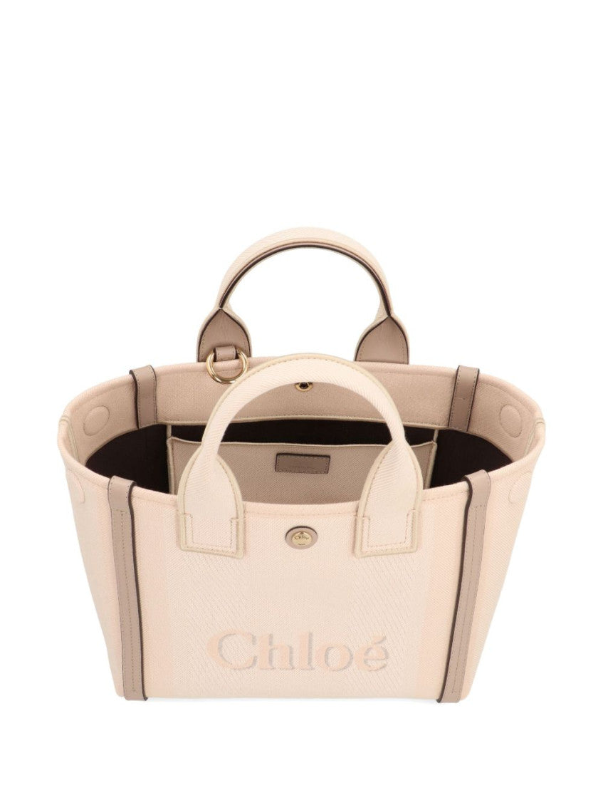 Beige Carry Small Tote 3