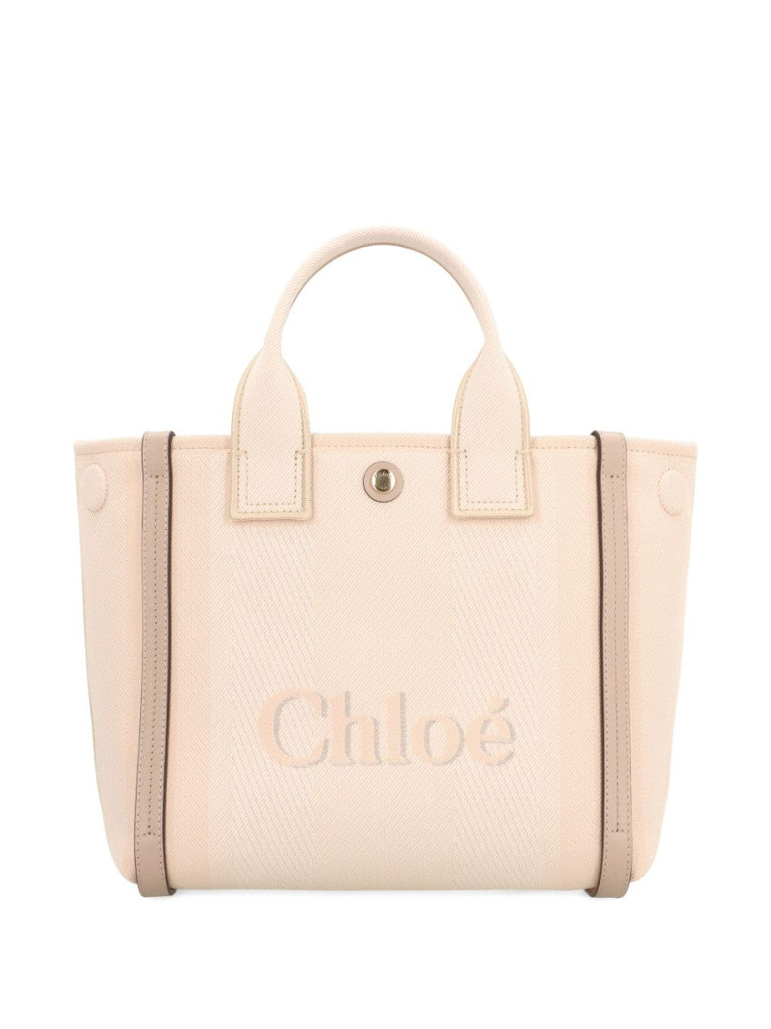 Beige Carry Small Tote 4