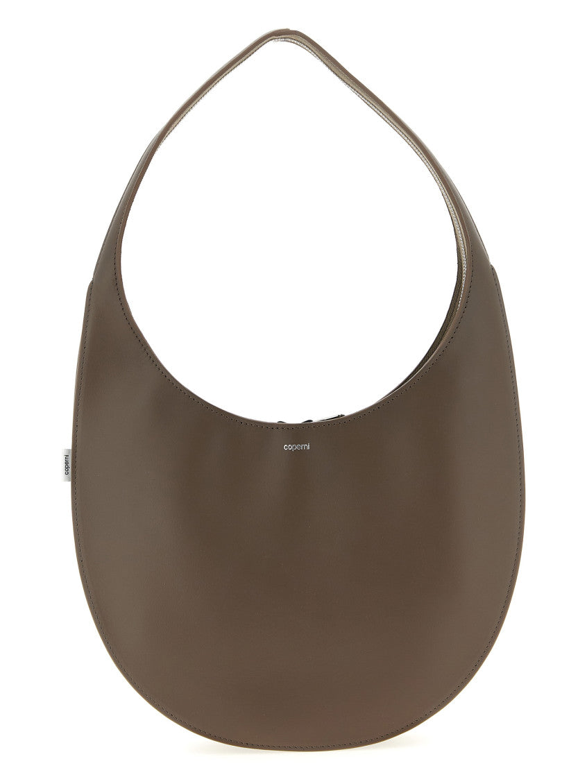 Brown Soft Swipe Medium Shoulder Bag 1