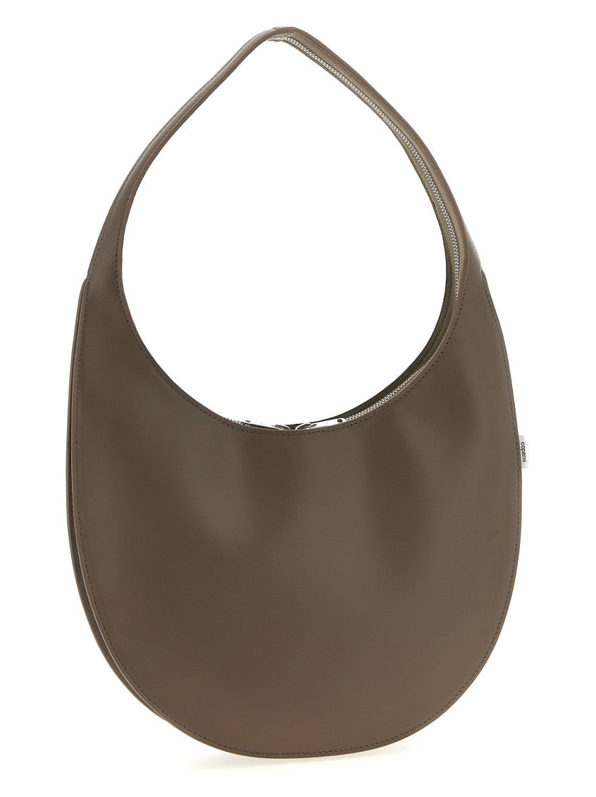 Brown Soft Swipe Medium Shoulder Bag 2