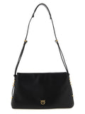 Black Logo Shoulder Bag 1