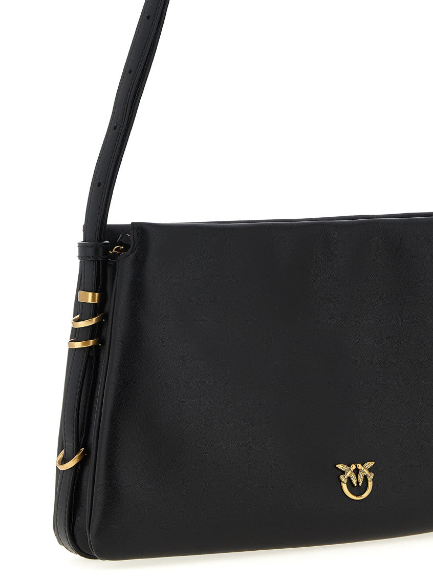 Black Logo Shoulder Bag 3