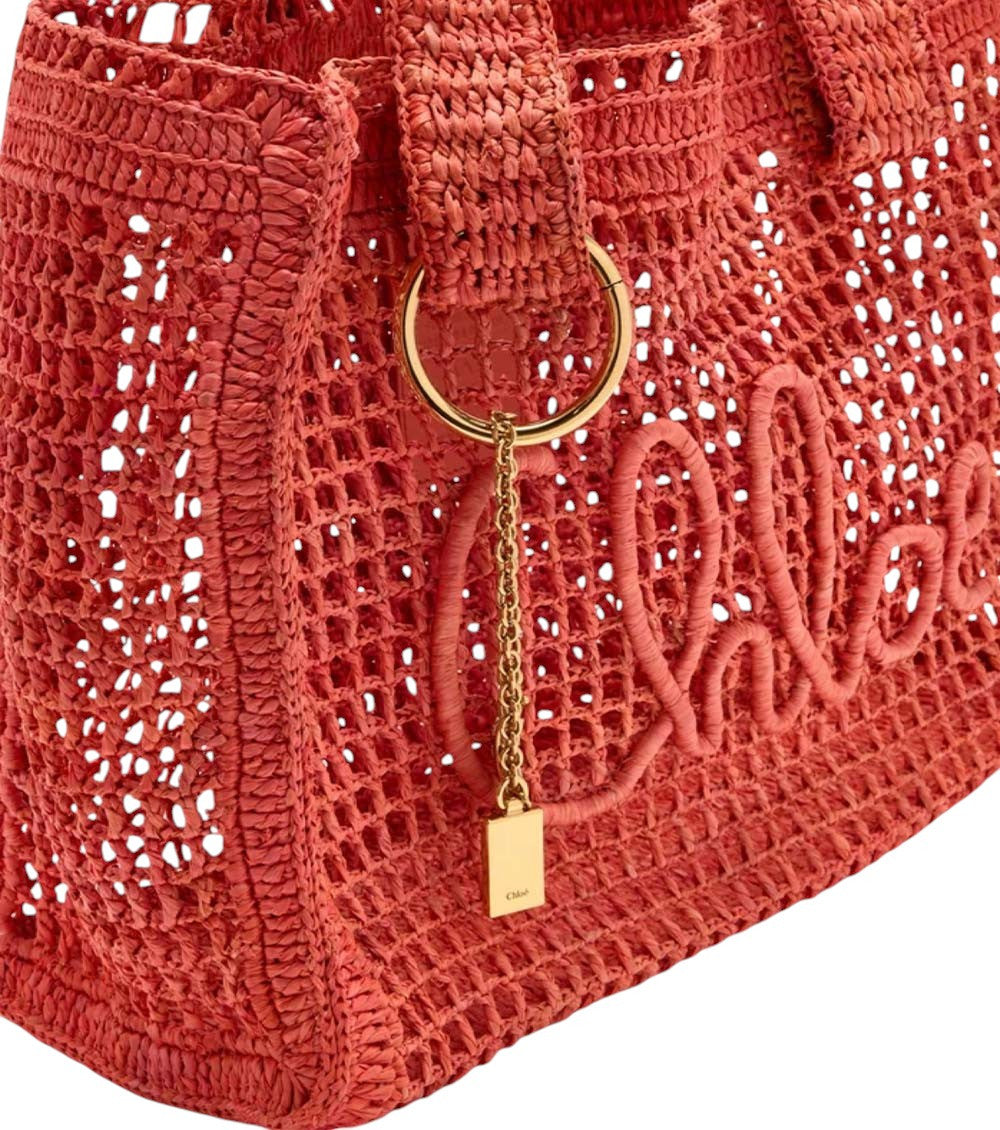 Orange Summer Banana Large Tote 3