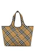 Beige Vintage Check medium tote bag 1