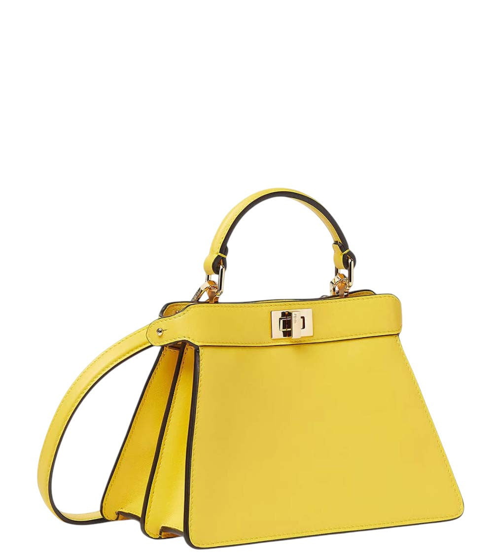 Yellow Peekaboo Small Satchel 2