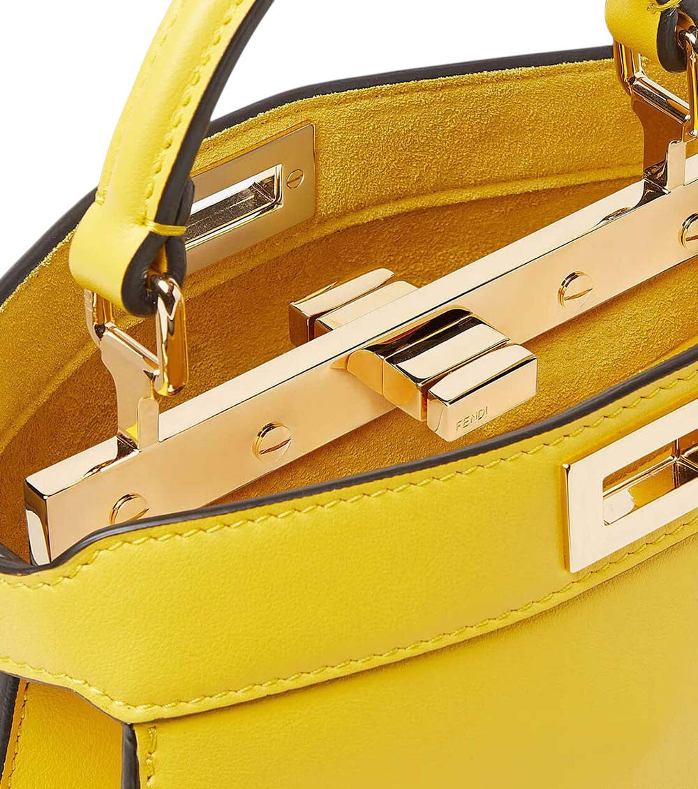 Yellow Peekaboo Small Satchel 4