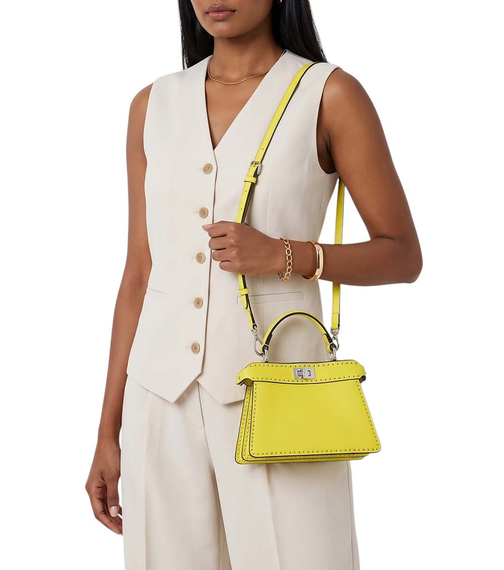 Yellow Peekaboo Small Satchel 5