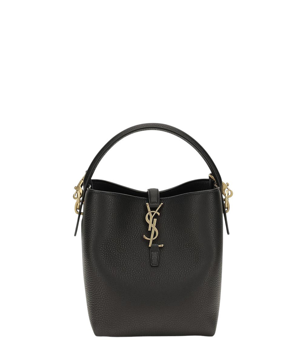 Black Le 37 Mini Bucket Bag 1