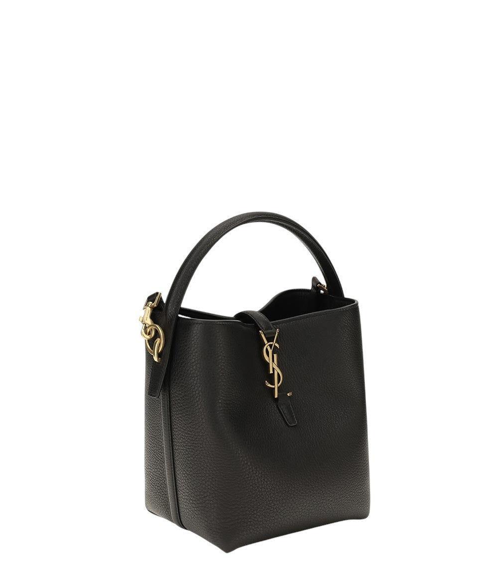 Black Le 37 Mini Bucket Bag 2