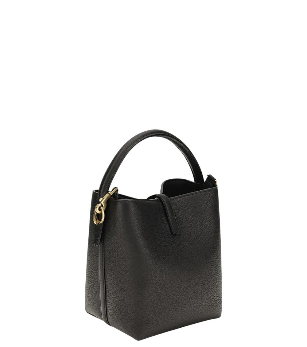 Black Le 37 Mini Bucket Bag 3