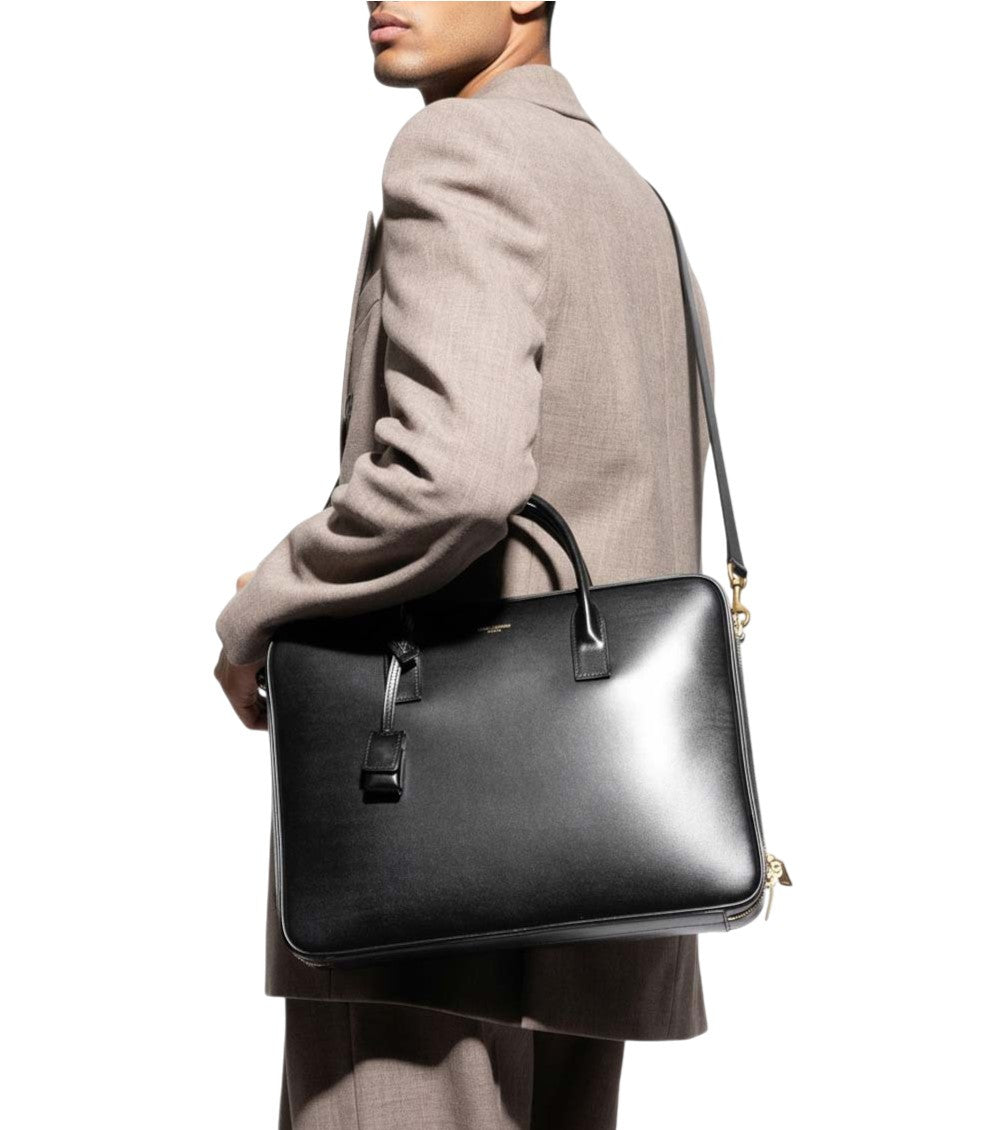 Black Sac De Jour Large Briefcase Bag 5