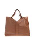 Brown Y Large Tote 1