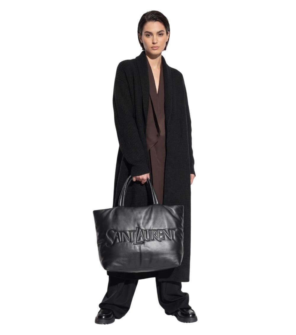 Black Jersey Large Tote 5