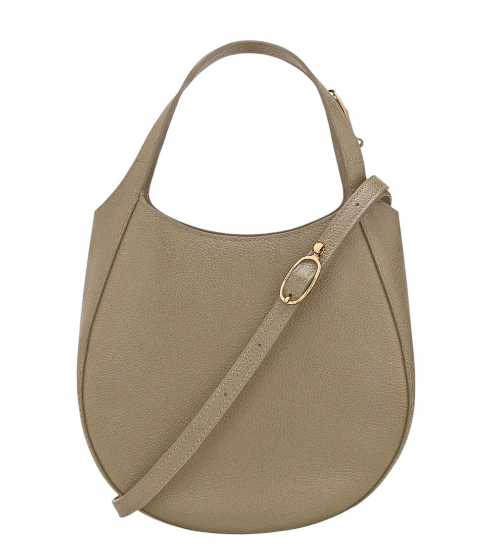 Taupe Le Foulonne Small Hobo 2