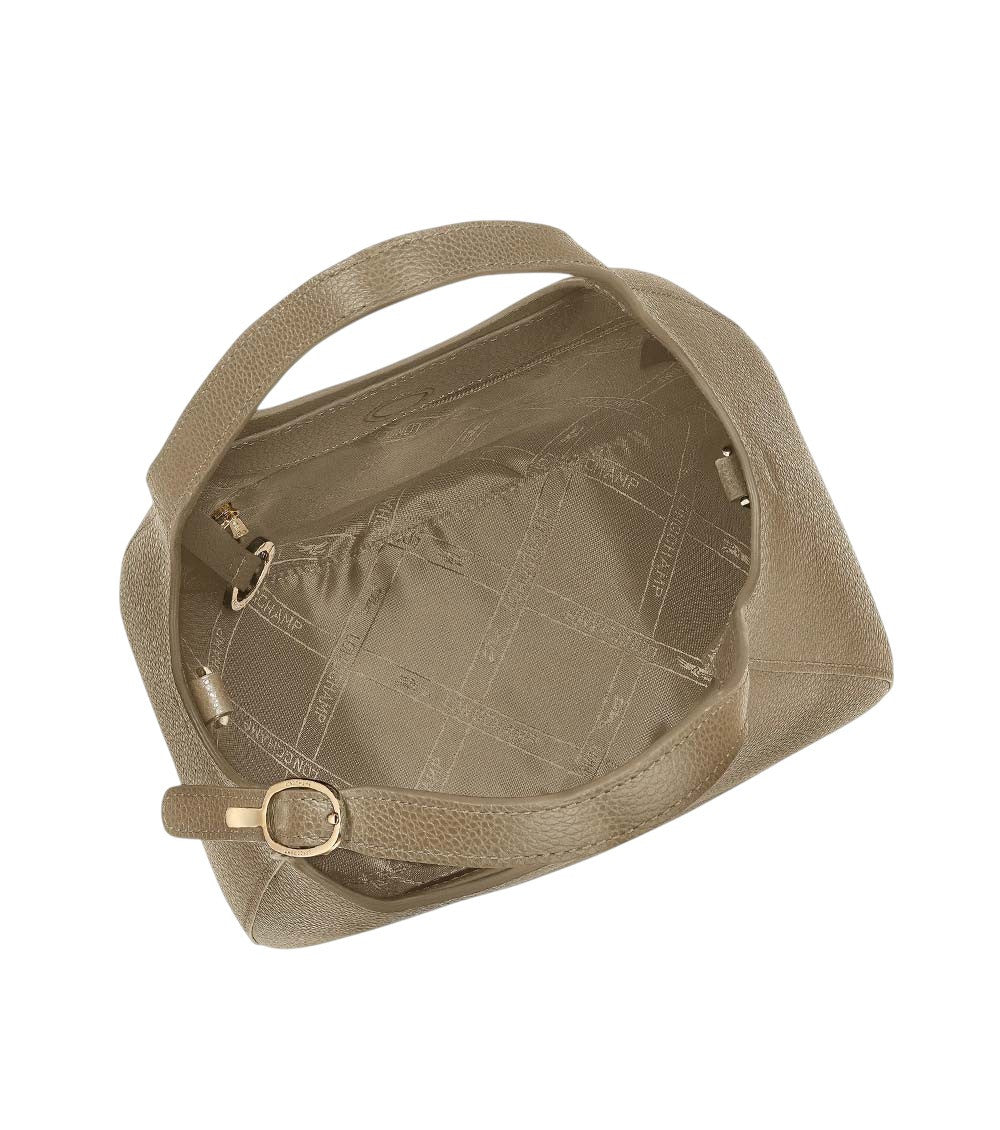 Taupe Le Foulonne Small Hobo 4