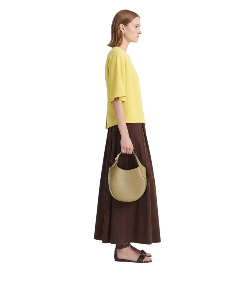 Taupe Le Foulonne Small Hobo 5