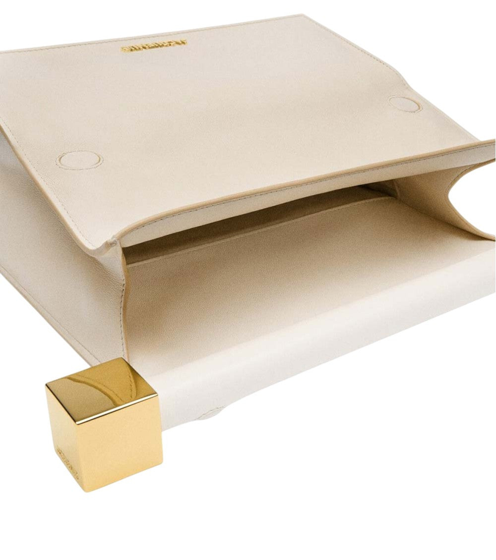 Light Ivory The Rond Carré Clutch 4