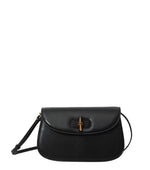 Black Bamboo Small Shoulder Bag 1