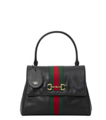 Black Paparazzo Medium Satchel 1