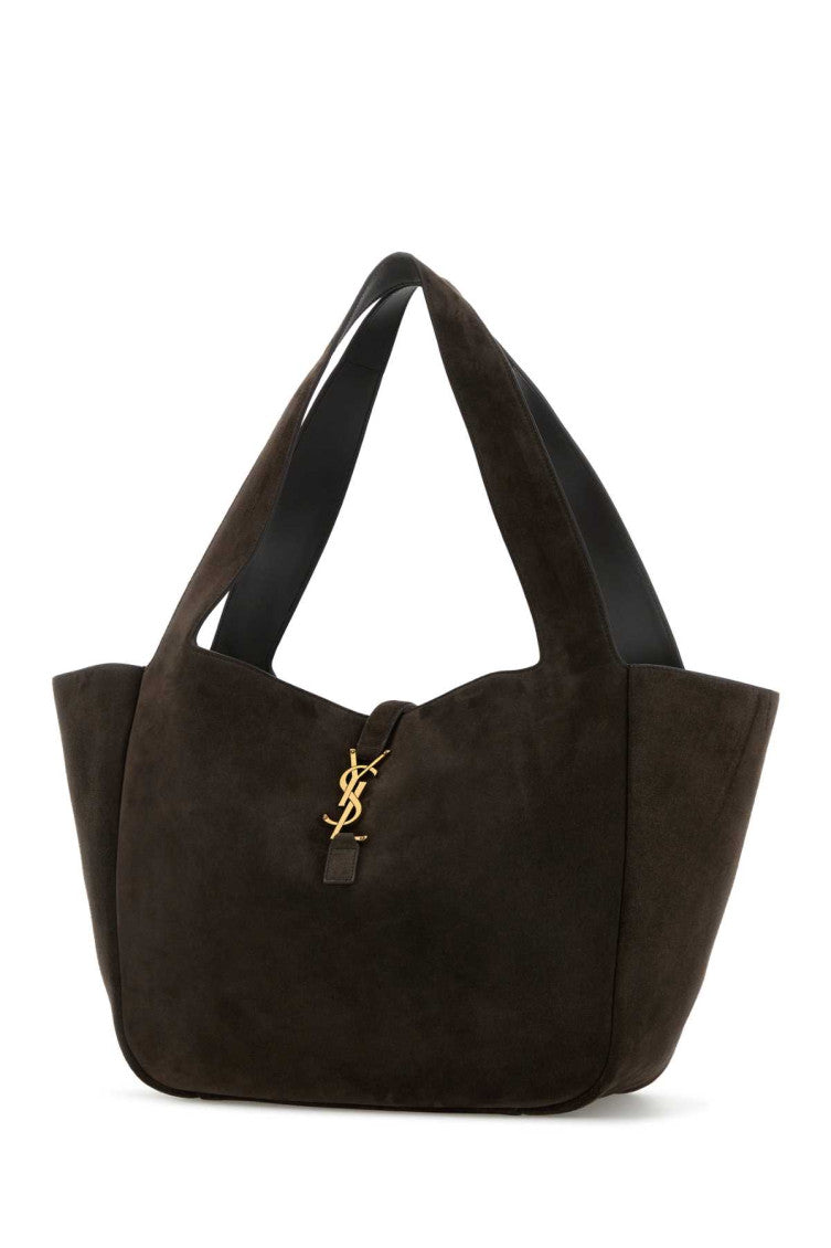 Dark Grey Le 5A7 Top Zip Tote 2