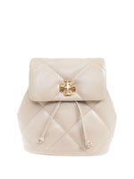 White Kira Diamond Mini Backpack 1