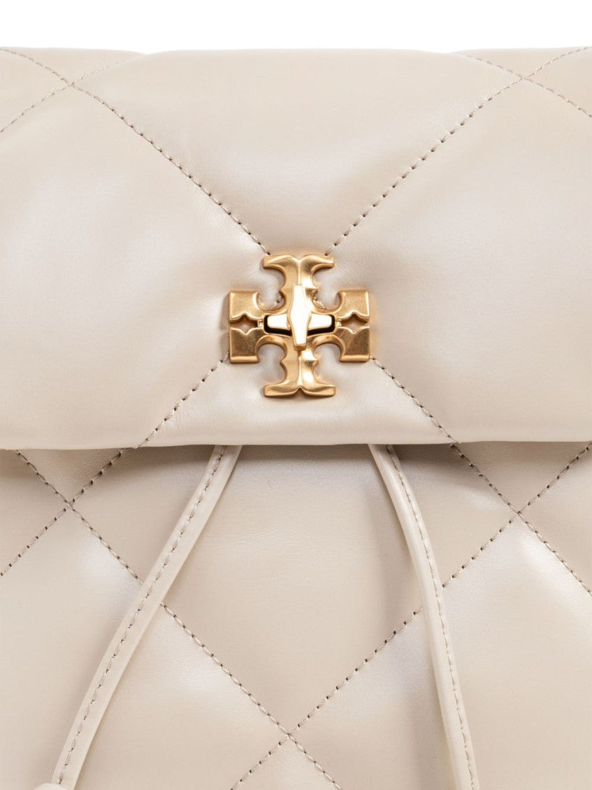 White Kira Diamond Mini Backpack 5