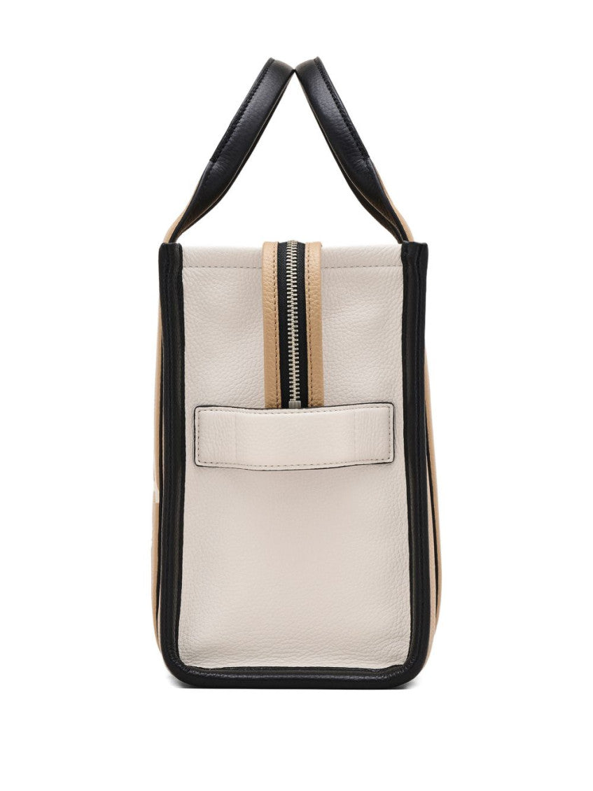 Brown The Top Zip Medium Tote 3