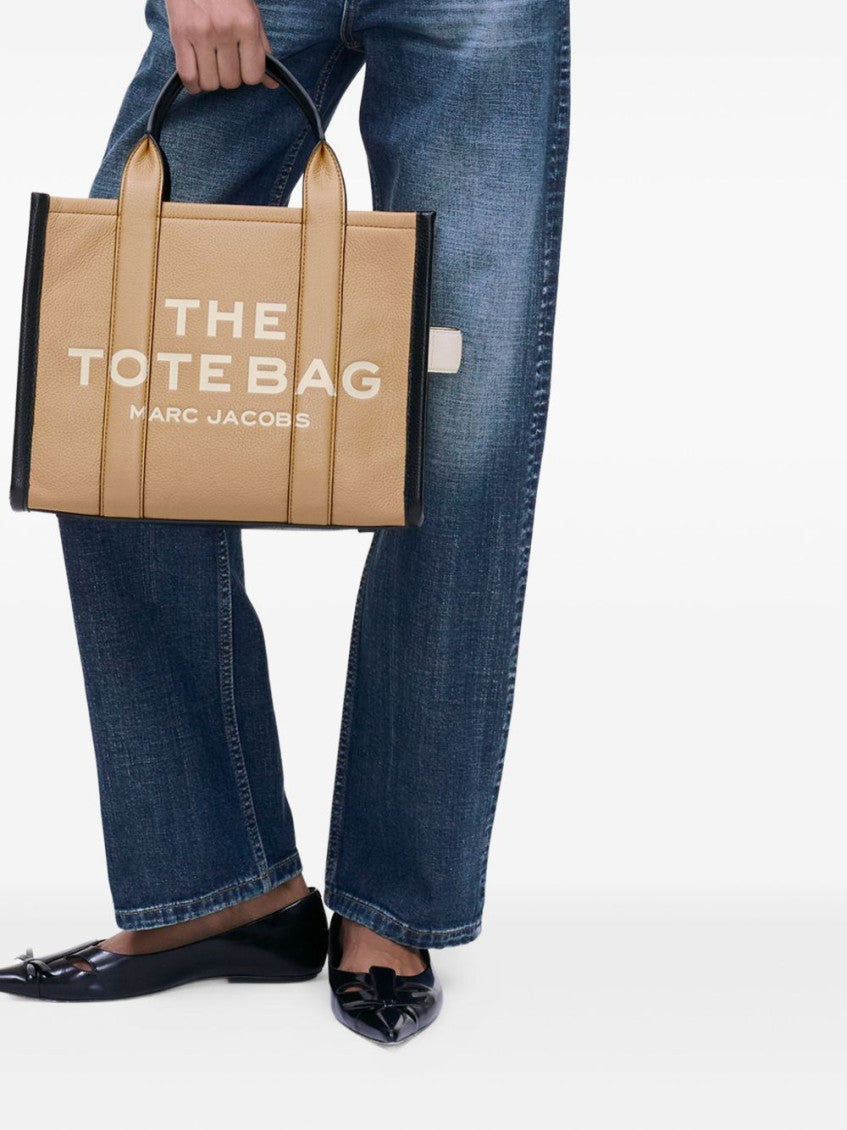 Brown The Top Zip Medium Tote 4