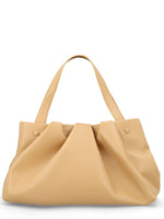 Beige Athena Large Shoulder Bag 1