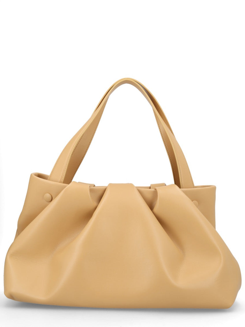 Beige Athena Large Shoulder Bag 2