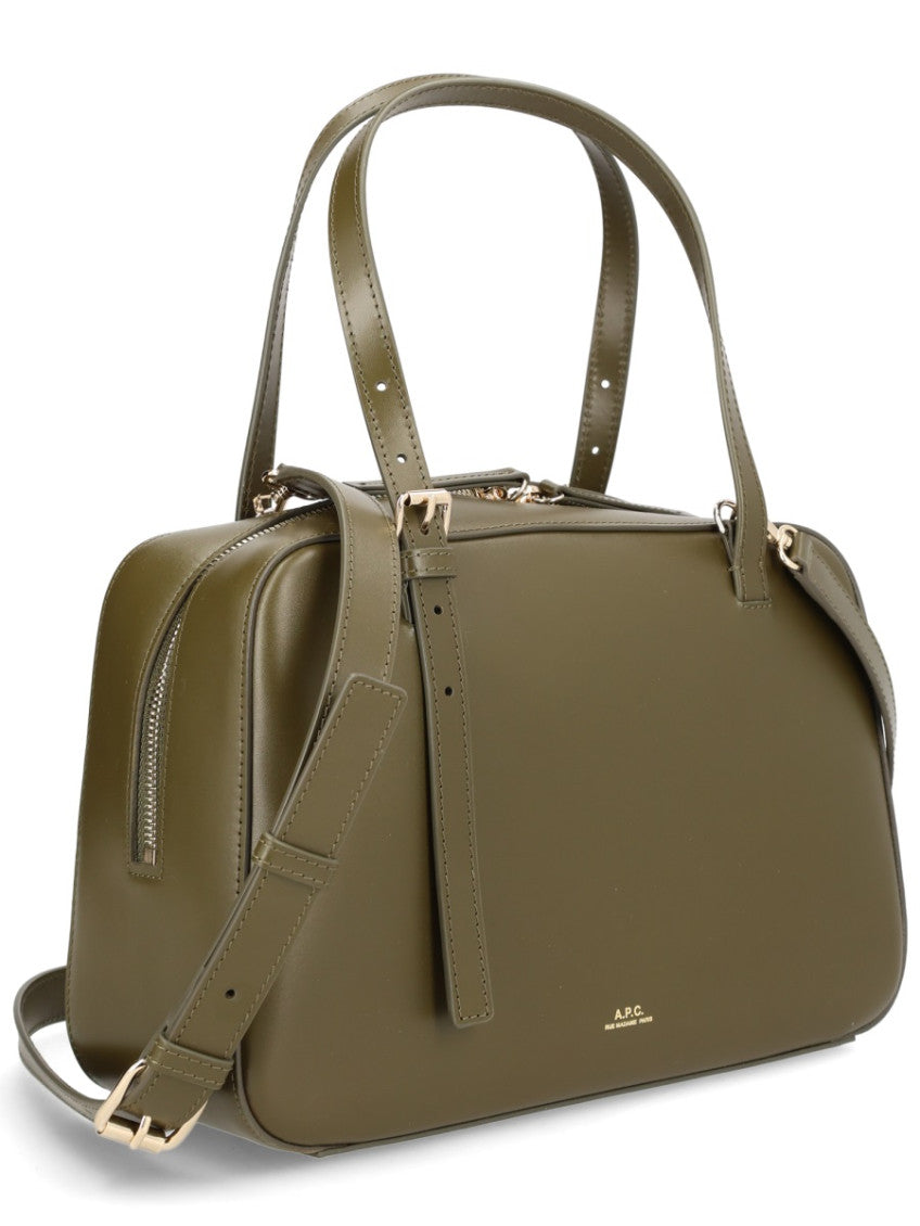 Khaki Virginie Small Satchel 2