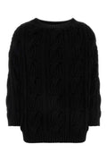 Black wool sweater 1