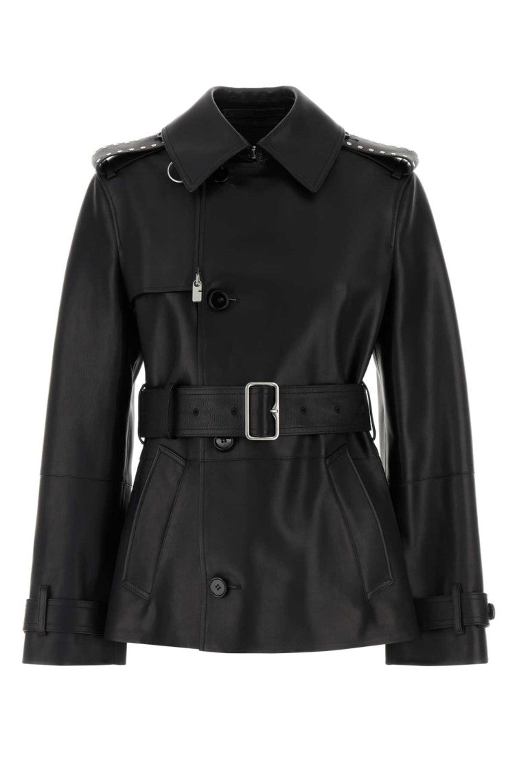 Black leather jacket 1